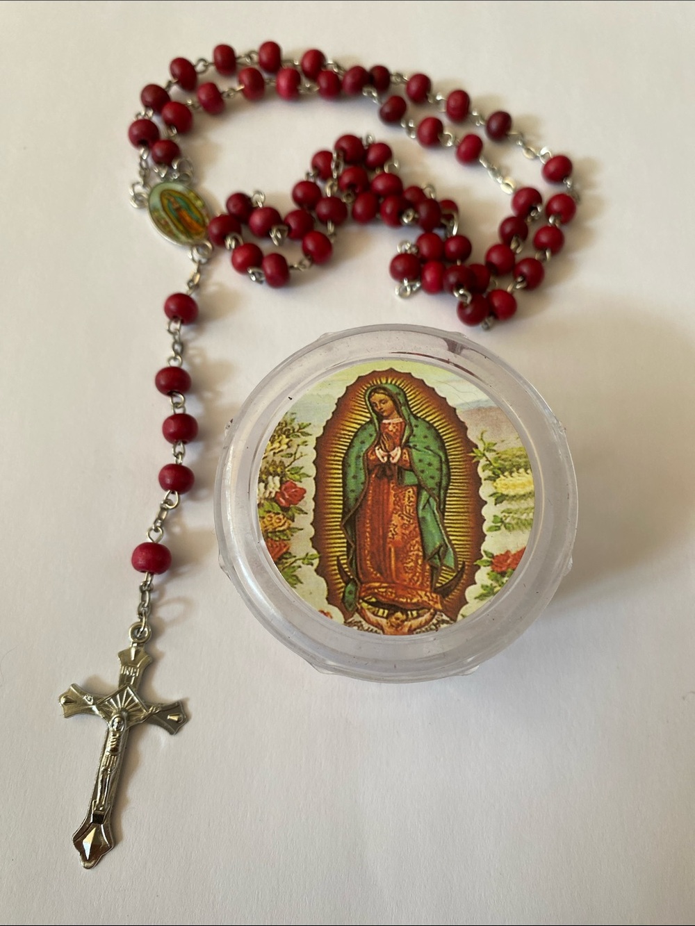 Our Lady of Guadalupe Rosary beads